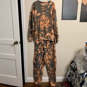 Tie Dye 2PC Sweatshirt and Sweatpants set Unisex